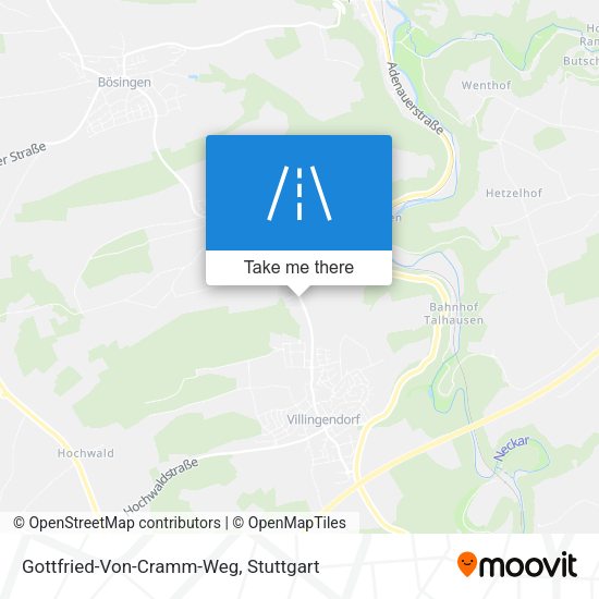 Gottfried-Von-Cramm-Weg map