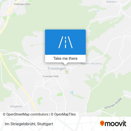 Im Striegelsbrühl map