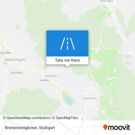 Breitensteigäcker map