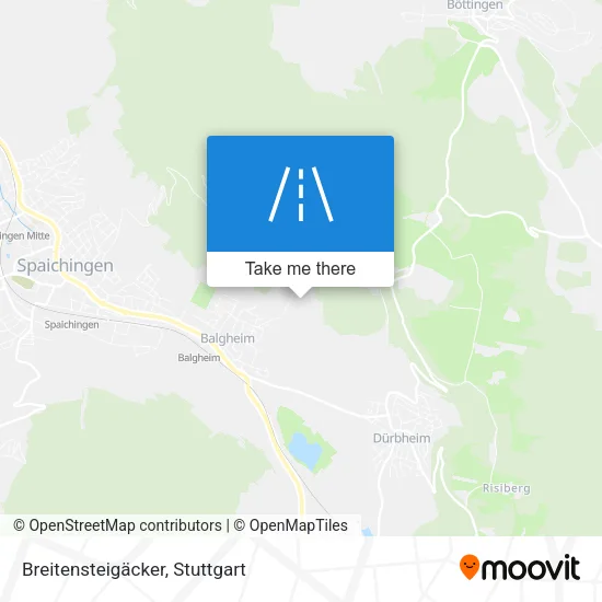 Карта Breitensteigäcker