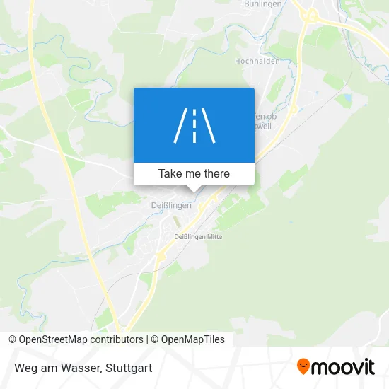 Карта Weg am Wasser