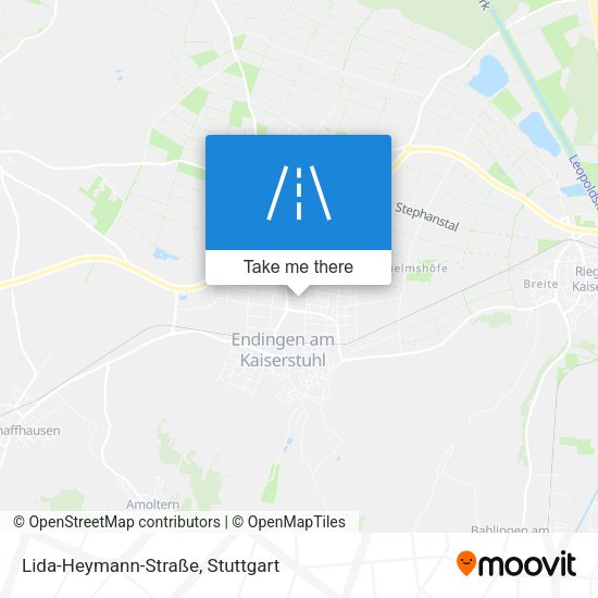 Lida-Heymann-Straße map