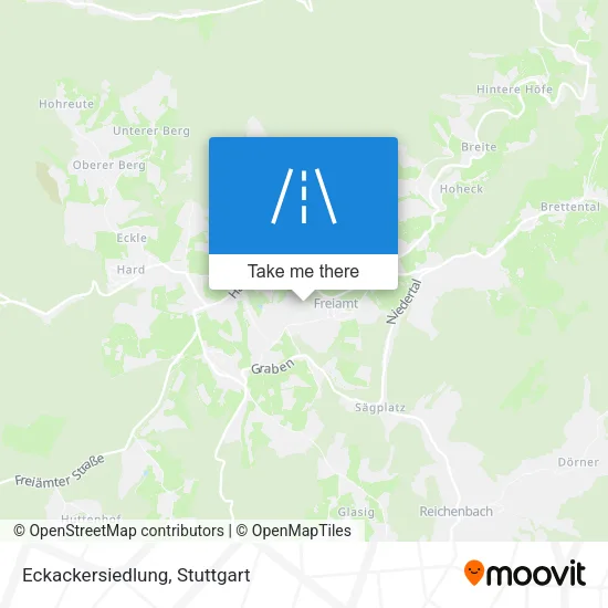 Карта Eckackersiedlung