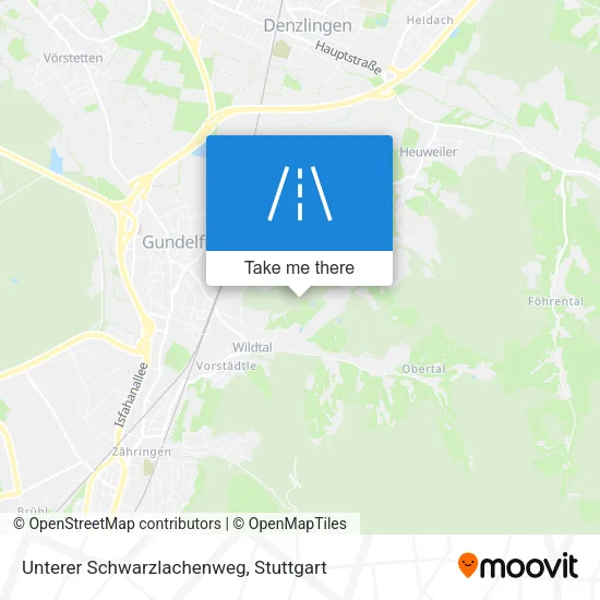 Карта Unterer Schwarzlachenweg