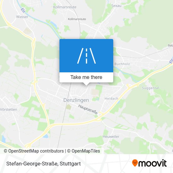Stefan-George-Straße map
