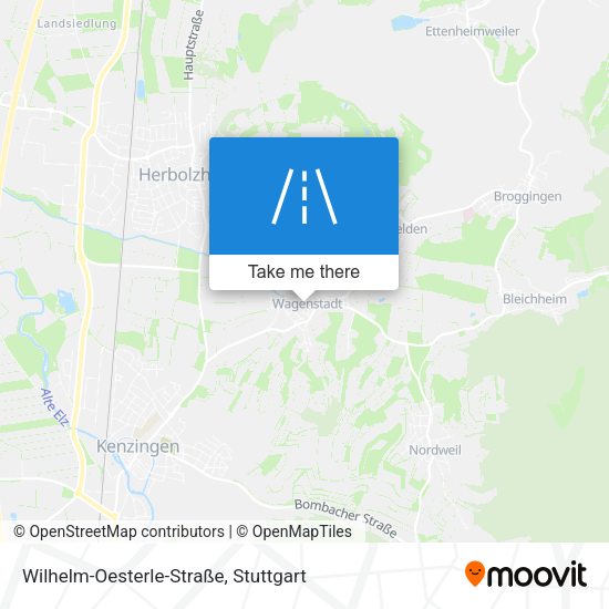 Wilhelm-Oesterle-Straße map