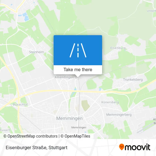 Карта Eisenburger Straße