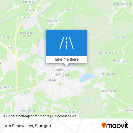 Am Repsweiher map