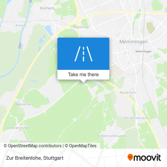 Карта Zur Breitenlohe