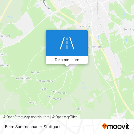 Карта Beim Sammesbauer