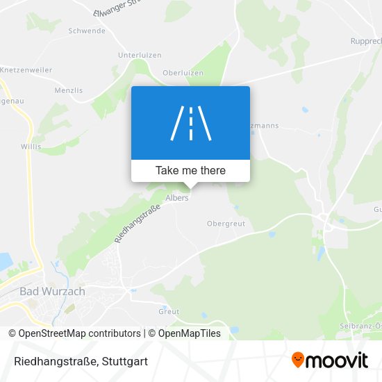 Riedhangstraße map