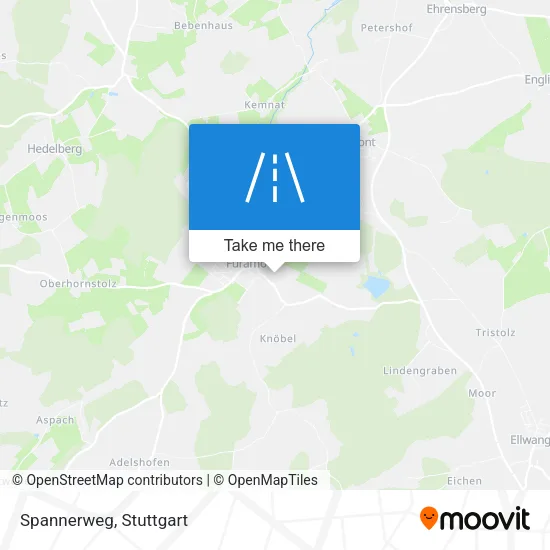 Карта Spannerweg
