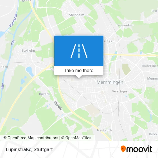 Карта Lupinstraße