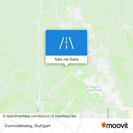 Gummelenweg map