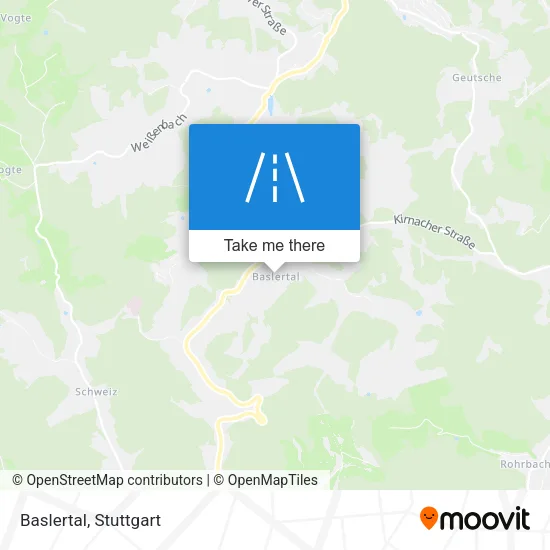 Карта Baslertal