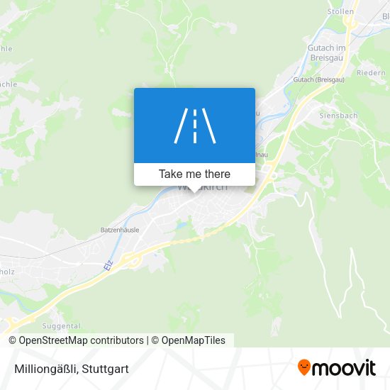 Milliongäßli map