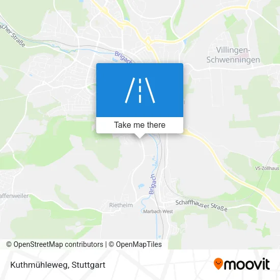 Карта Kuthmühleweg