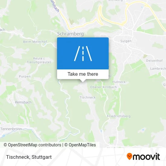 Tischneck map