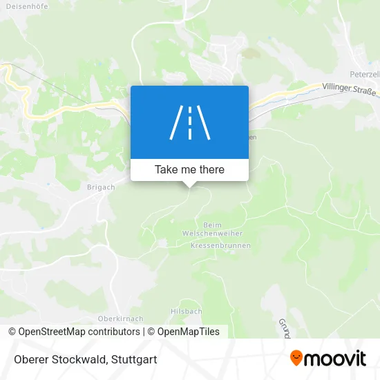 Карта Oberer Stockwald
