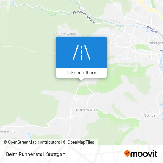 Карта Beim Runnenstal