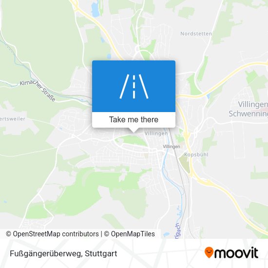 Fußgängerüberweg map