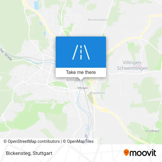 Карта Bickensteg