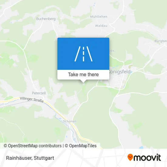 Rainhäuser map