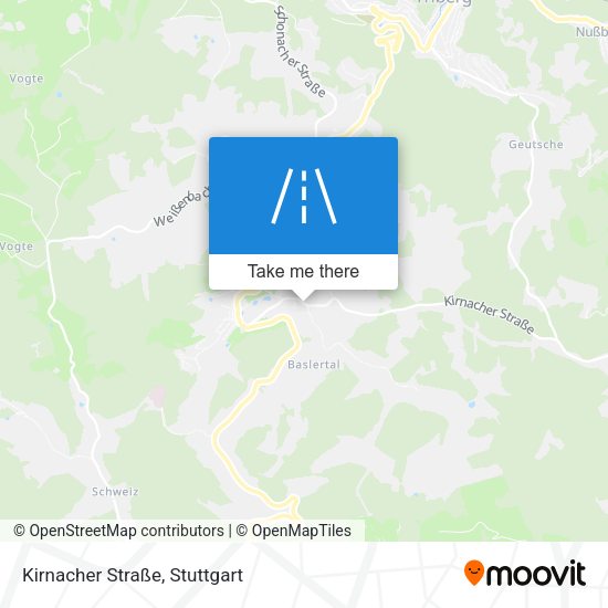 Kirnacher Straße map