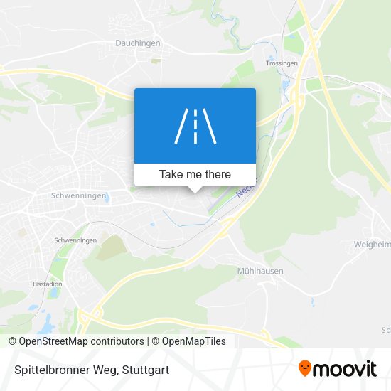 Карта Spittelbronner Weg