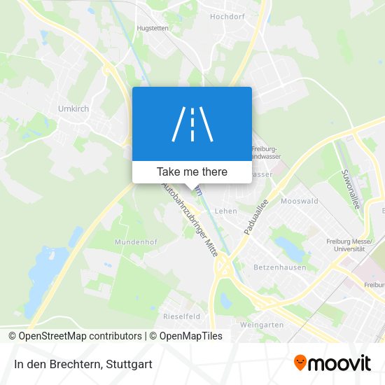 Карта In den Brechtern