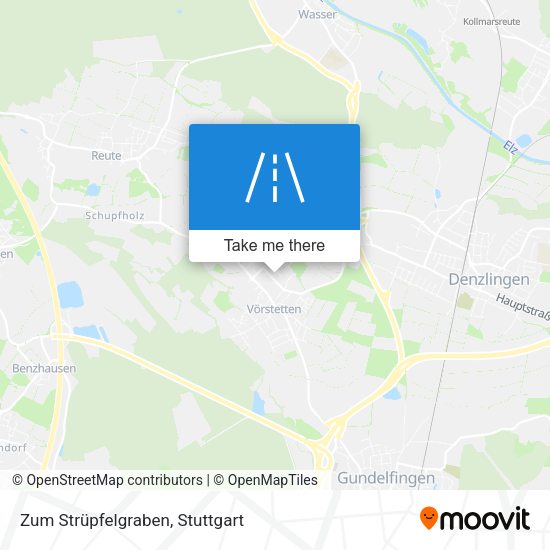 Карта Zum Strüpfelgraben