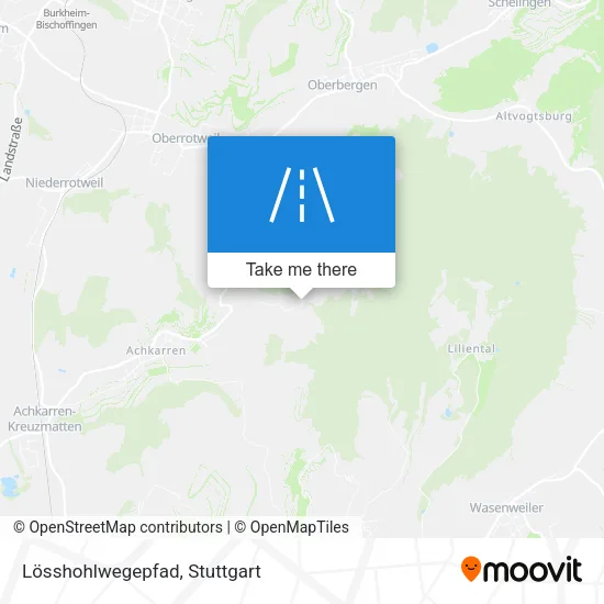 Карта Lösshohlwegepfad