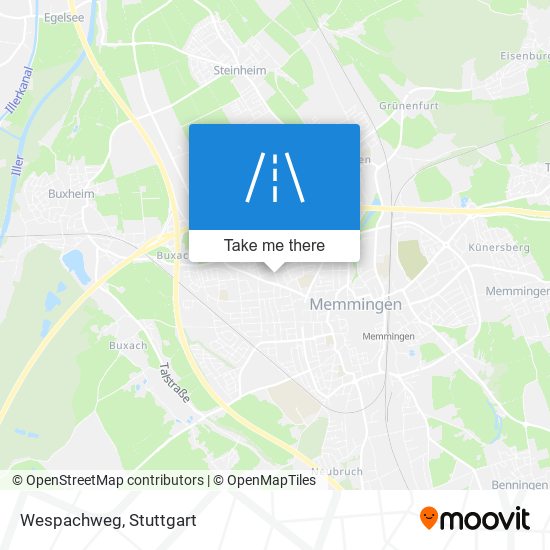 Wespachweg map