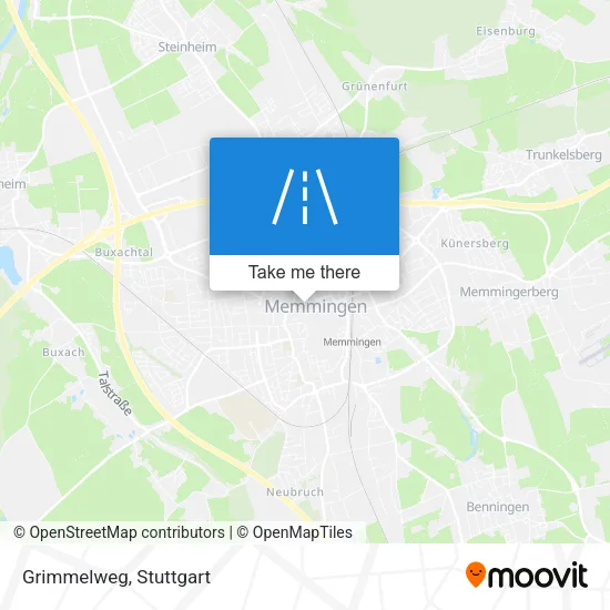 Grimmelweg map