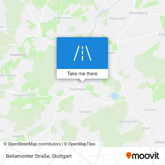 Bellamonter Straße map