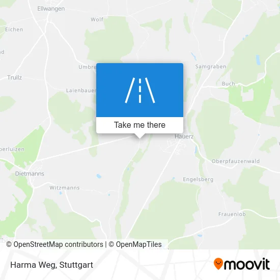 Карта Harma Weg