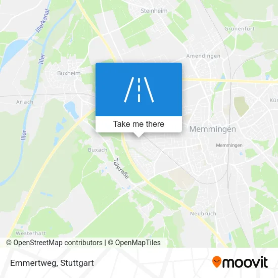 Emmertweg map