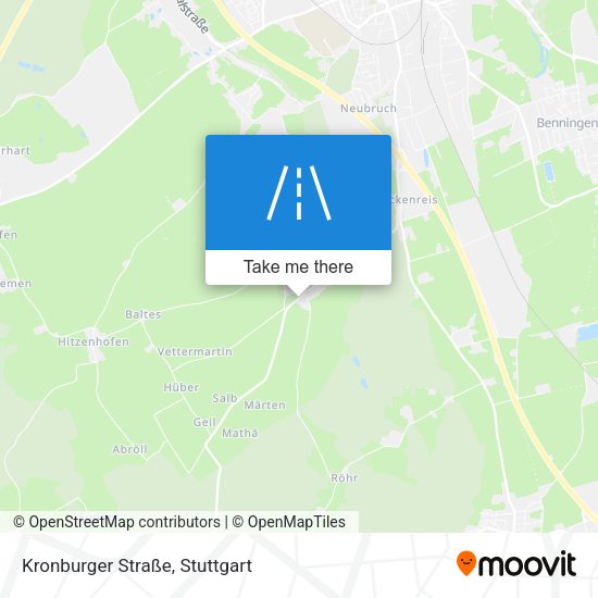 Kronburger Straße map