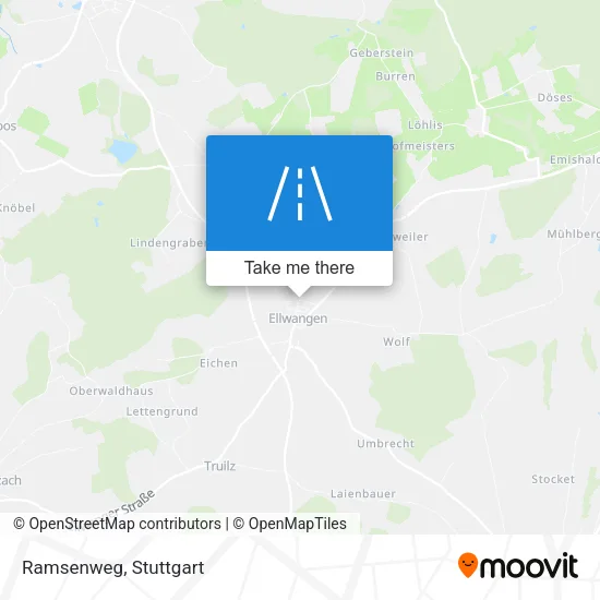 Карта Ramsenweg