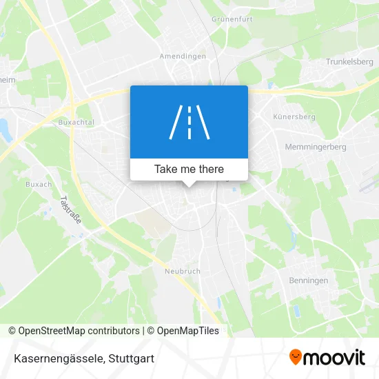 Карта Kasernengässele