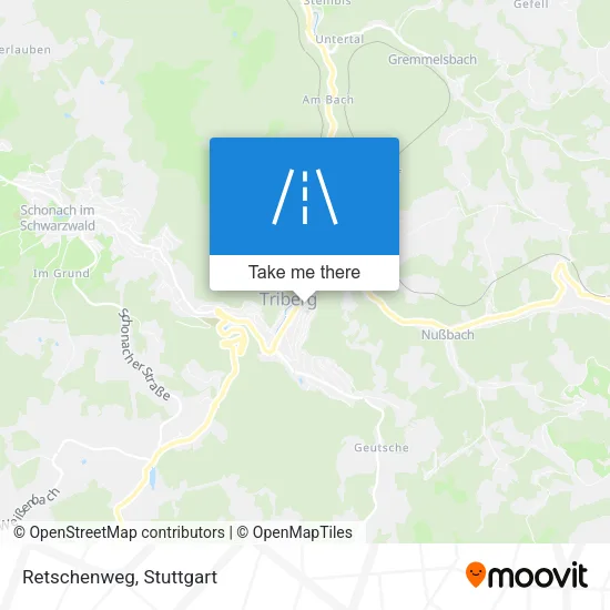 Карта Retschenweg