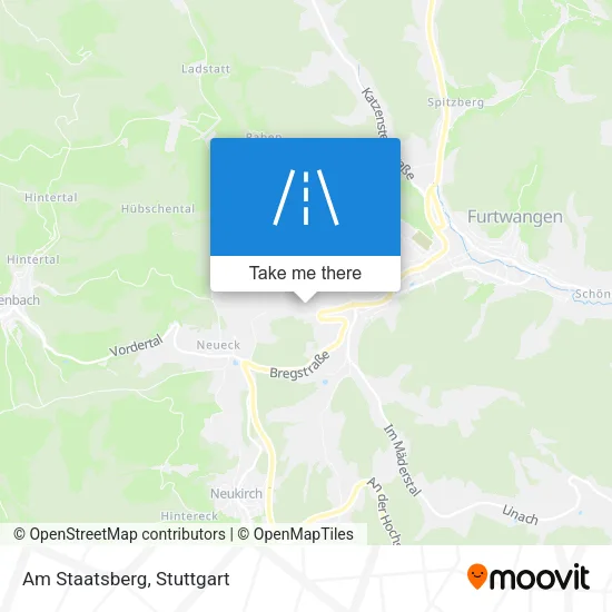 Am Staatsberg map
