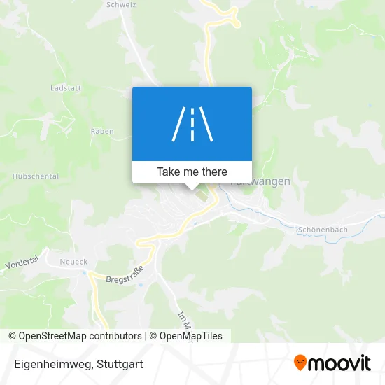 Eigenheimweg map