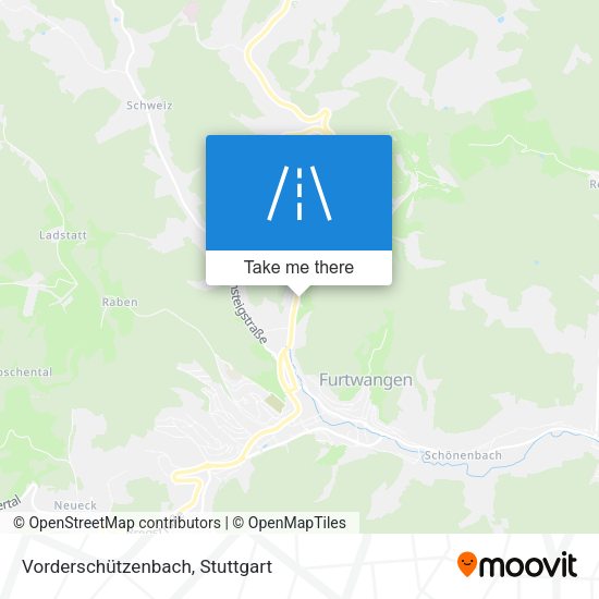 Vorderschützenbach map