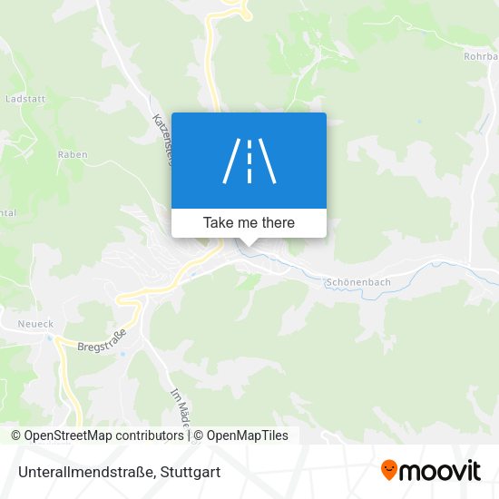 Unterallmendstraße map