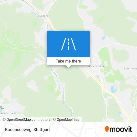 Карта Bodenseeweg