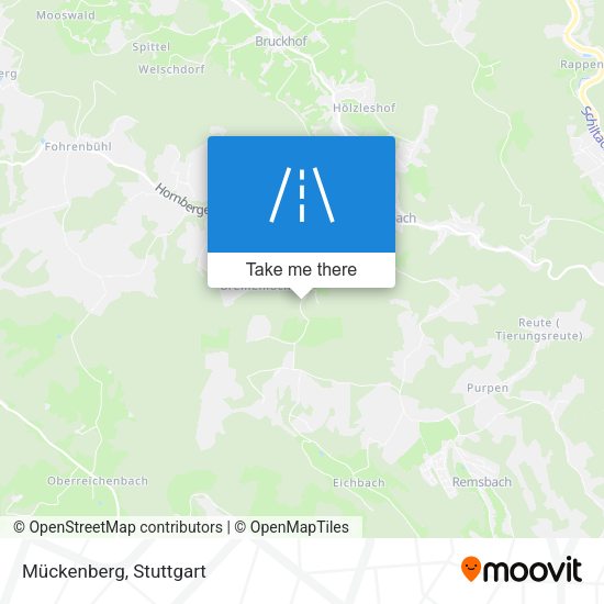 Карта Mückenberg