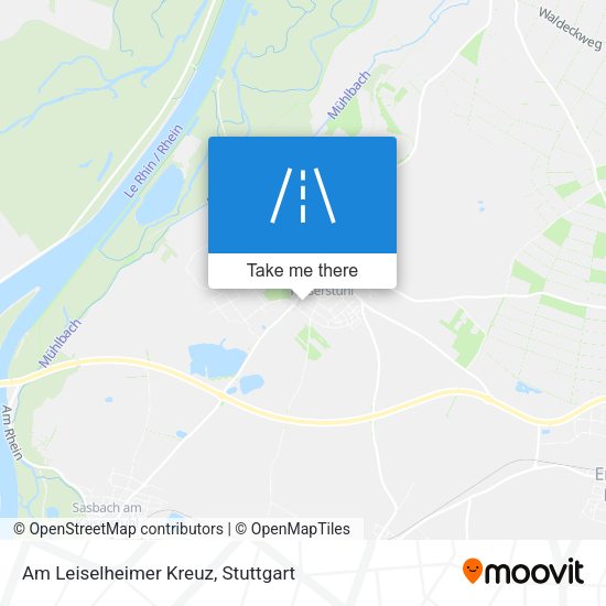 Am Leiselheimer Kreuz map