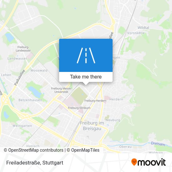 Freiladestraße map