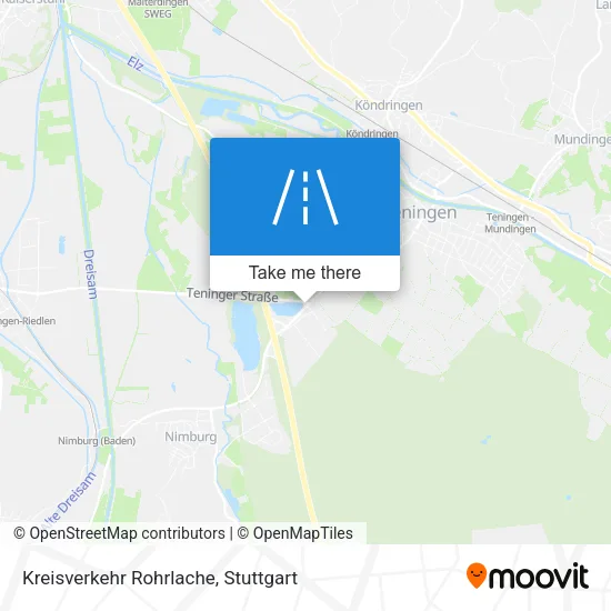 Карта Kreisverkehr Rohrlache